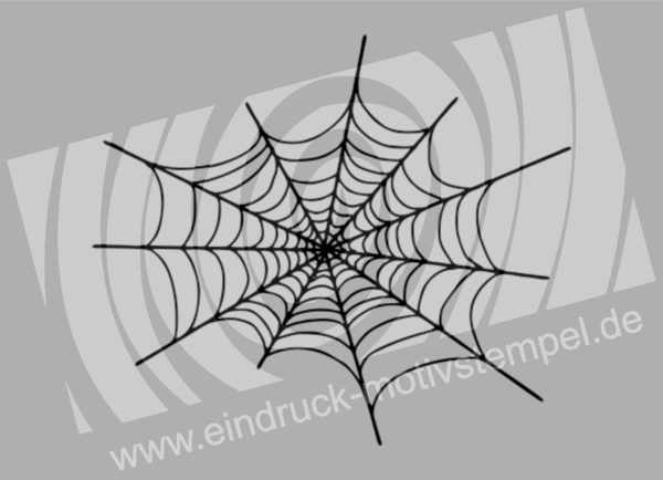 Spinnennetz - angelwithina - Stempelgummi