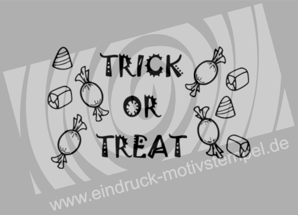 Trick or Treat - angelwithstamps - Stempelgummi